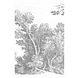 KEK Amsterdam Engraved Landscapes behang KEK Amsterdam Engraved Landscapes behang