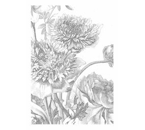 KEK Amsterdam Engraved Flowers behang KEK Amsterdam Engraved Flowers behang