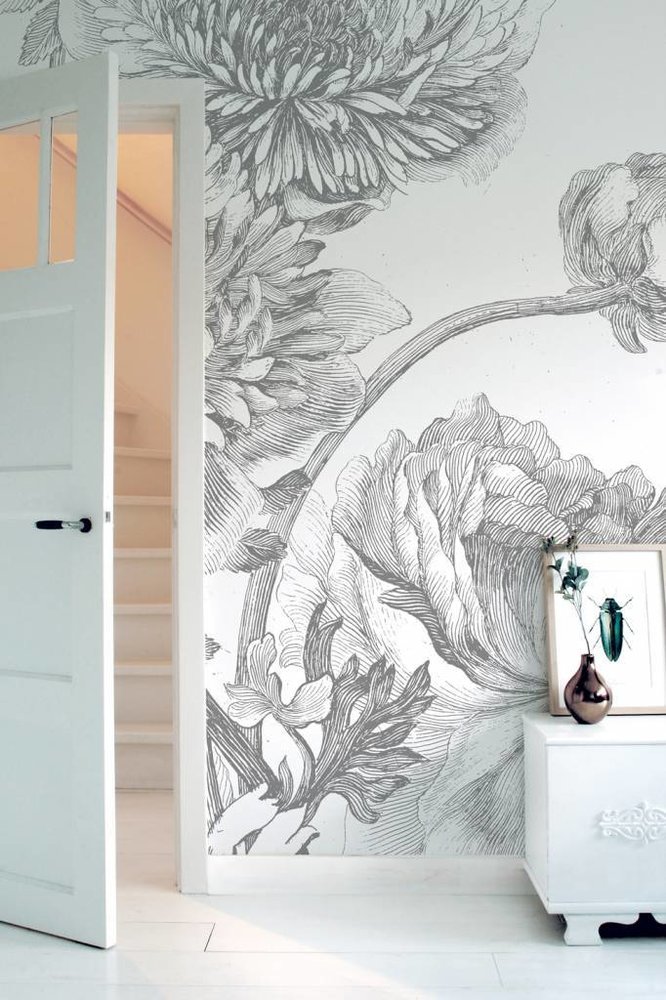 KEK Amsterdam Engraved Flowers wallpaper KEK Amsterdam Engraved Flowers wallpaper