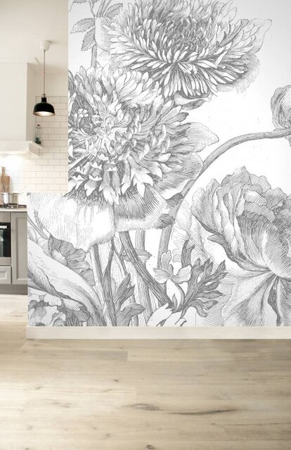 KEK Amsterdam Papier peint fleurs