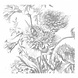 KEK Amsterdam Engraved Flowers behang KEK Amsterdam Engraved Flowers behang