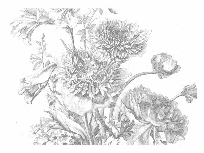 KEK Amsterdam Papier peint fleurs