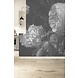 KEK Amsterdam Black & White Flowers behang KEK Amsterdam Black & White Flowers behang