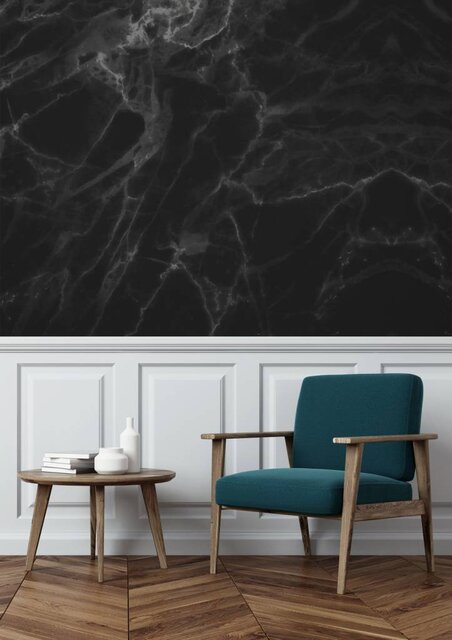 KEK Amsterdam Marble wallpaper black gray