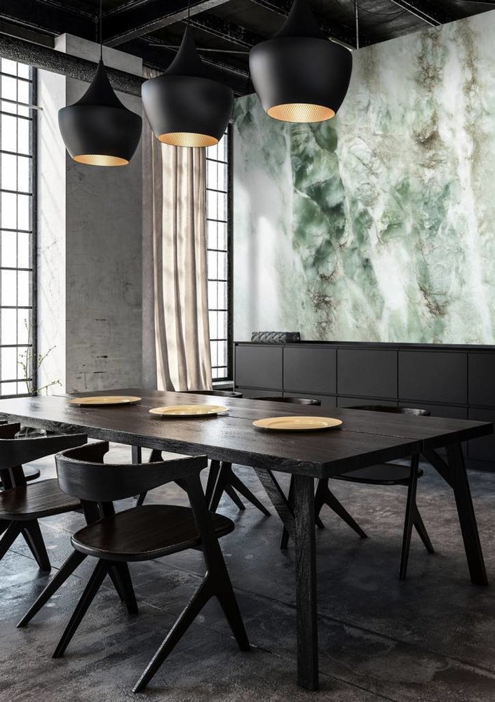 KEK Amsterdam Marmor tapet grön KEK Amsterdam Marmor tapet grön