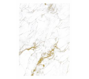 KEK Amsterdam Carta da parati in marmo bianco oro