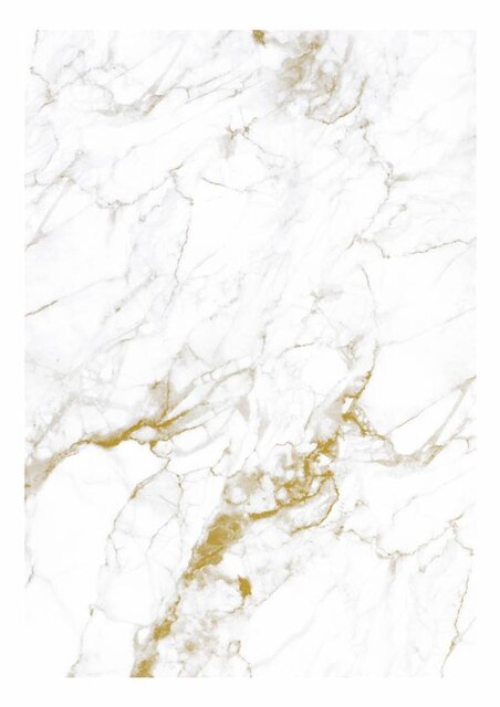 KEK Amsterdam Carta da parati in marmo bianco oro
