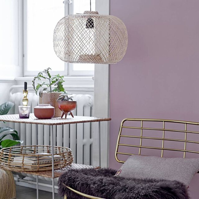 Bloomingville Lampe de bambou