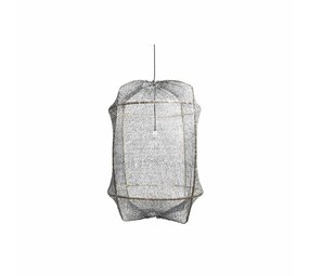 Ay Illuminate Lámpara colgante Z1 negro sisal red gris ø67x100cm Ay Illuminate Lámpara colgante Z1 negro sisal red gris ø67x100cm