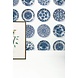 KEK Amsterdam Royal Blue Plates behang KEK Amsterdam Royal Blue Plates behang