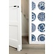 KEK Amsterdam Royal Blue Plates behang KEK Amsterdam Royal Blue Plates behang