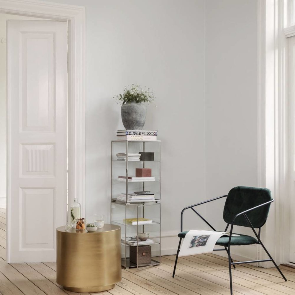 House Doctor Passaggio da tavolo in ottone 50x50x45,7cm House Doctor Passaggio da tavolo in ottone 50x50x45,7cm