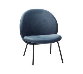 Hubsch Sessel blau Metall Hubsch Sessel blau Metall