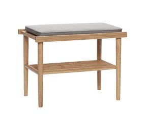 Hubsch Sofa mit grauem Kissen Hubsch Sofa mit grauem Kissen