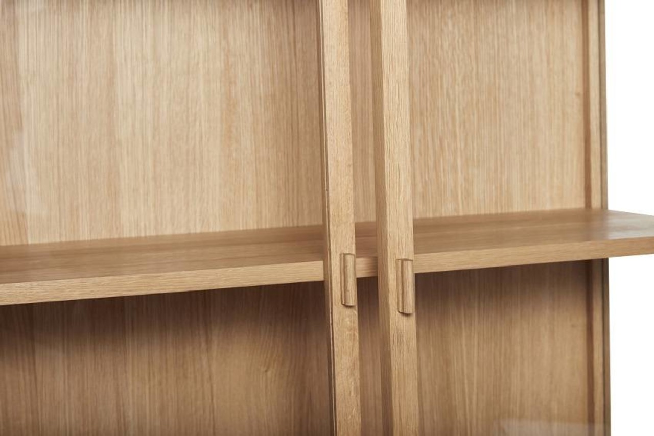 Hubsch Display case wood Hubsch Display case wood