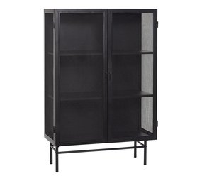 Hubsch Caja de metal negro Hubsch Caja de metal negro