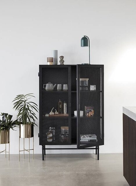 Hubsch Metalen kast zwart