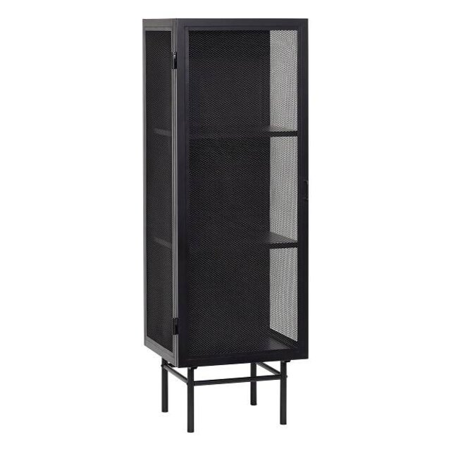Hubsch Metallfall svart