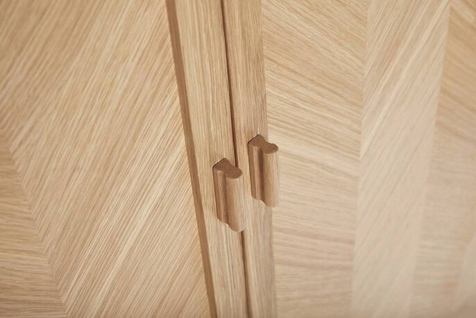 Hubsch Armadio in legno con ante