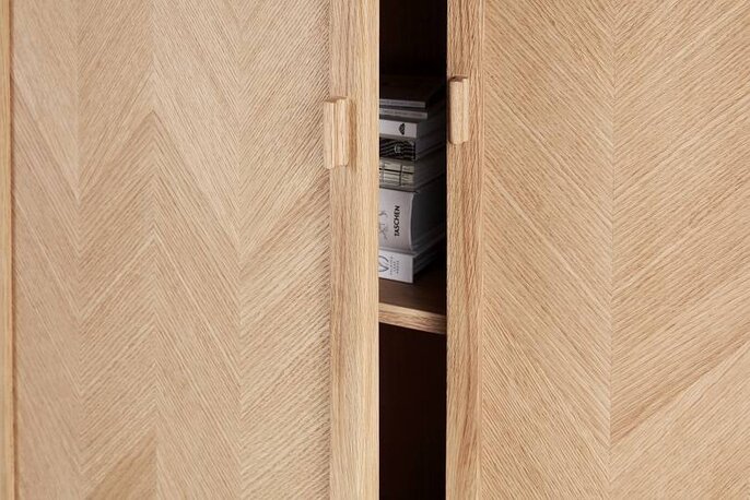 Hubsch Armadio in legno con ante