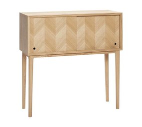 Hubsch Mueble de aparador con puertas correderas