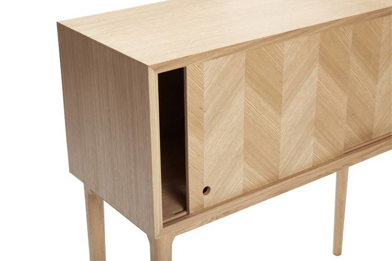 Hubsch Sideboard Schrank mit Schiebetüren