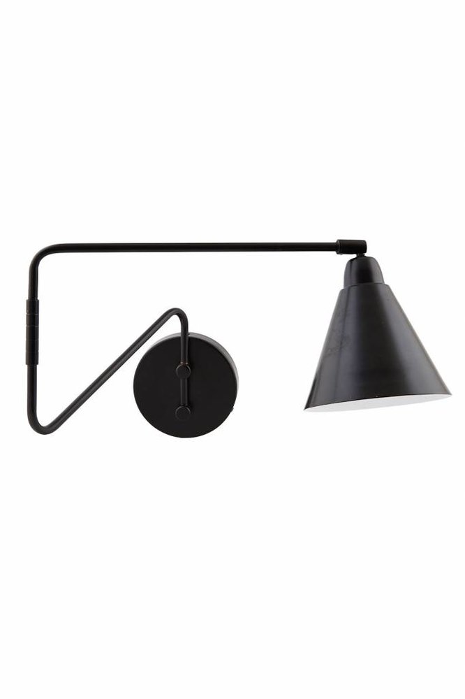 House Doctor Game wandlamp zwart metaal - 203660680 House Doctor Game wandlamp zwart metaal - 203660680