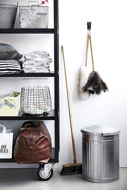 House Doctor stoccaggio cremagliera carrello in metallo