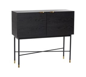 Hubsch Aparador de madera con puertas