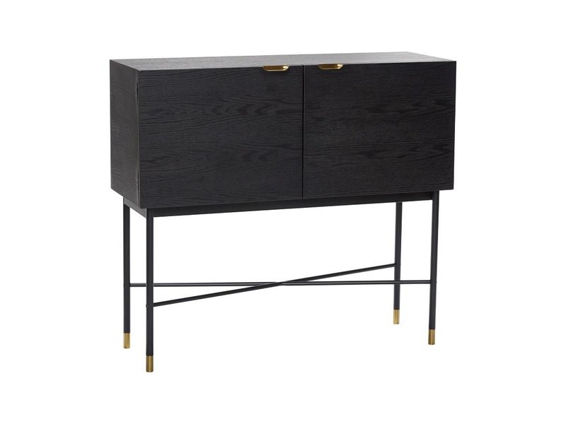 Hubsch Wooden Sideboard With Doors Living And Co