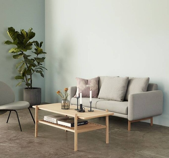 Hubsch Table basse en bois