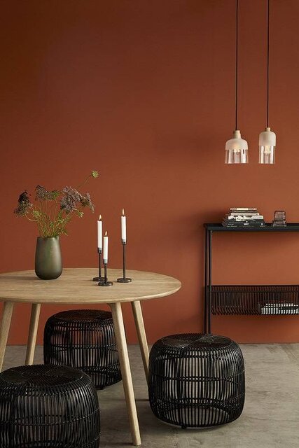 Hubsch Eetkamertafel hout rond