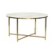 Hubsch Salontafel wit marmer Hubsch Salontafel wit marmer