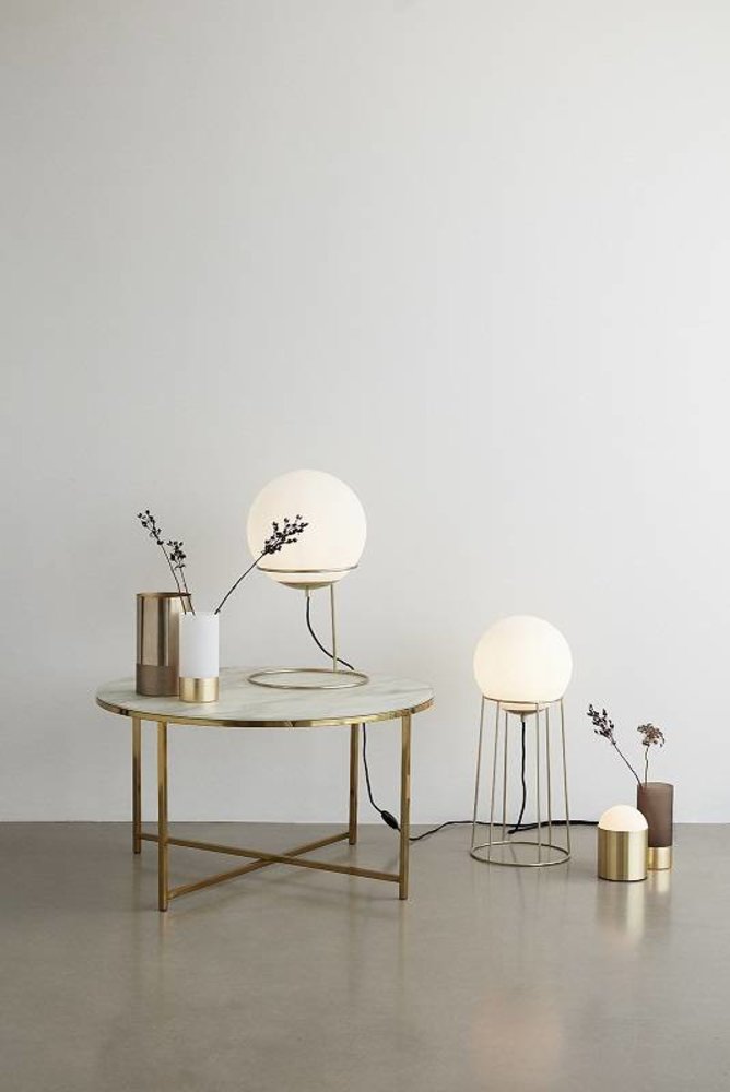 Hubsch Coffee table white marble Hubsch Coffee table white marble