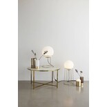 Hubsch Coffee table white marble Hubsch Coffee table white marble