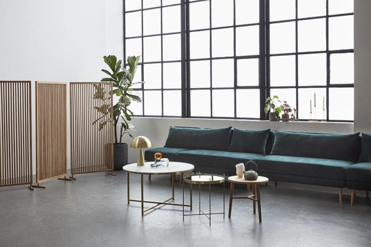 Hubsch Kaffebord vit marmor