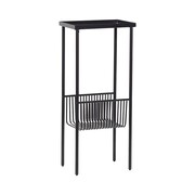 Hubsch Side table black metal