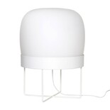 Hubsch Floor lamp glass - white Hubsch Floor lamp glass - white