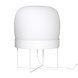 Hubsch Vloerlamp glas - wit Hubsch Vloerlamp glas - wit