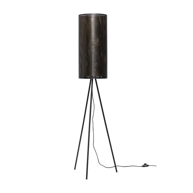 Hubsch Golvlampa svart metall