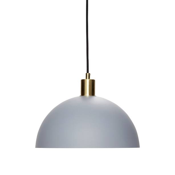 Hubsch Lampe suspendue grise