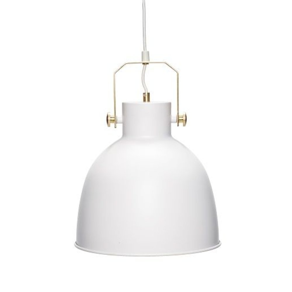 Hubsch Hanglamp wit metaal Hubsch Hanglamp wit metaal