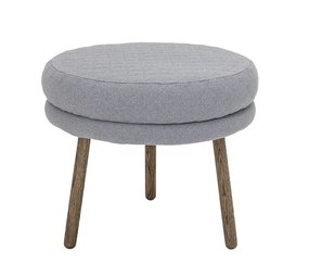 Bloomingville Pouf / sgabello Cia - bianco - LIVING AND CO.