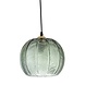 Bloomingville Hängendes grünes Glas der Lampe mit Muster Bloomingville Hängendes grünes Glas der Lampe mit Muster