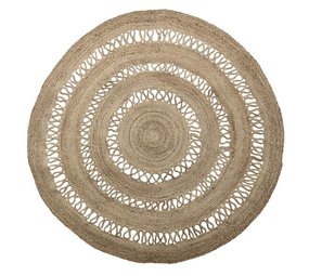 Bloomingville Rundt teppe jute Bloomingville Rundt teppe jute