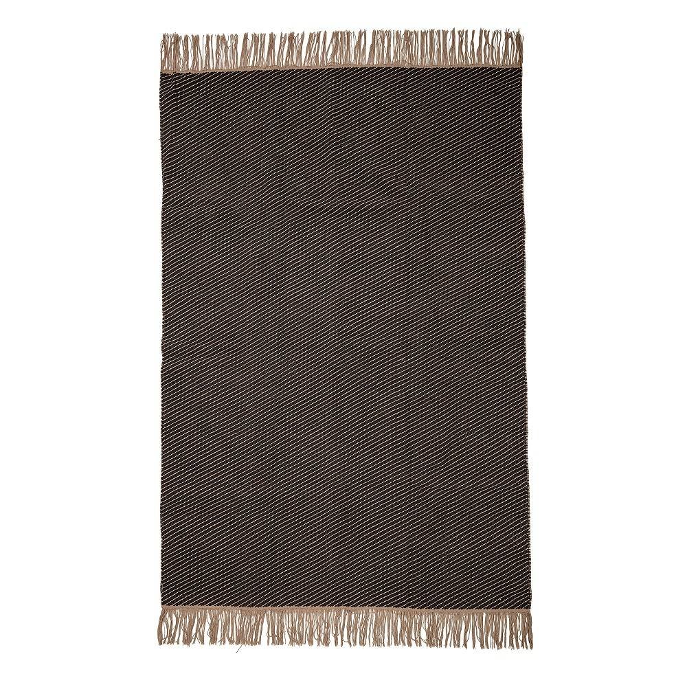 Bloomingville Tapis gris coton