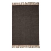 Bloomingville Teppich graue Baumwolle Bloomingville Teppich graue Baumwolle