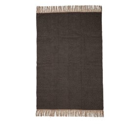 Bloomingville Tappeto di cotone grigio