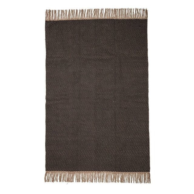 Bloomingville Carpet gray cotton Bloomingville Carpet gray cotton