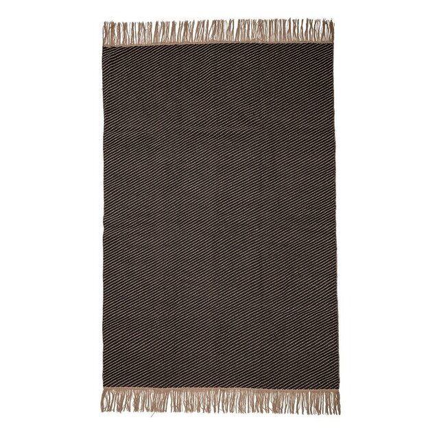 Bloomingville Tappeto di cotone grigio